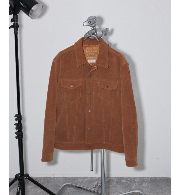 メンズファッションなら|【ジャーナルスタンダード/JOURNAL STANDARD】 《予約》LEVI’S(R) / リーバイス(R) 別注 TYPE III スエード トラッカージャケット