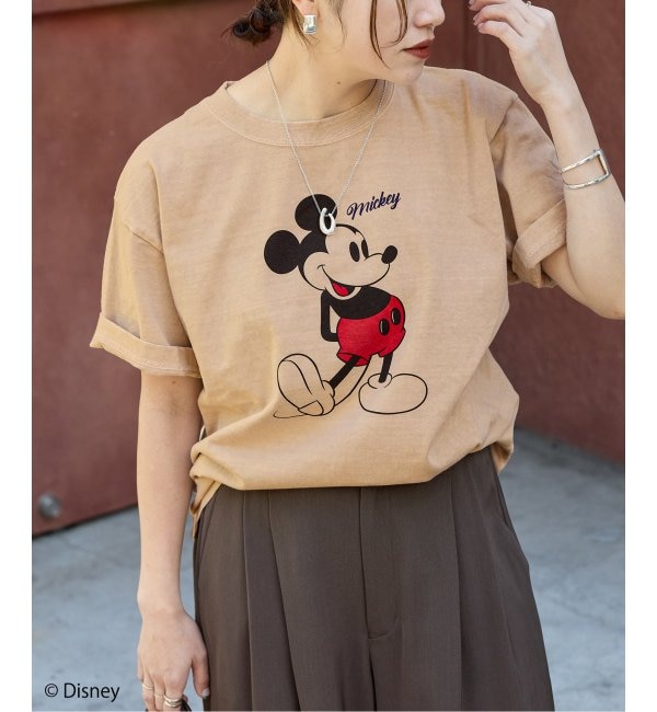 メンズファッションなら|【ジャーナルスタンダード/JOURNAL STANDARD】 《WEB・一部店舗限定予約》ピグメントMICKEY / Tシャツ