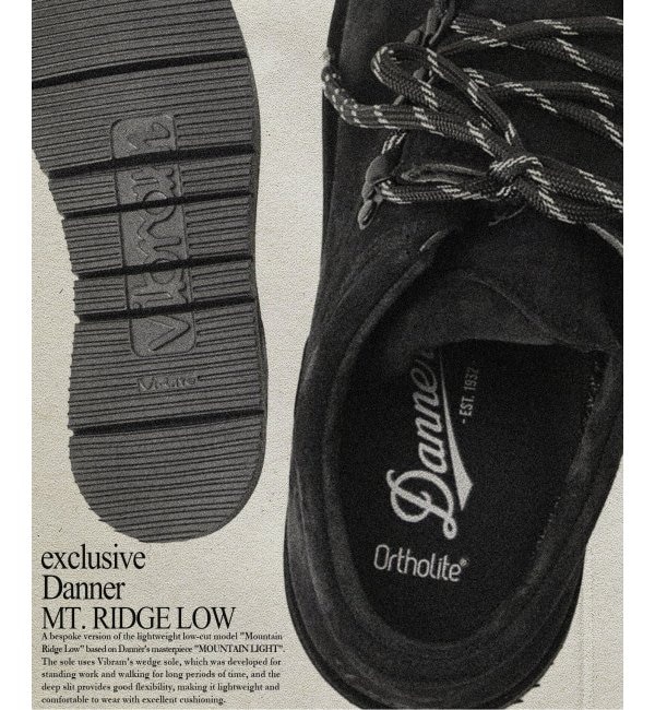 ߥͤ㤨֡ڥ㡼ʥ륹/JOURNAL STANDARD ͽDANNER / ʡ  MT.RIDGE LOW WPפβǤʤ42,900ߤˤʤޤ