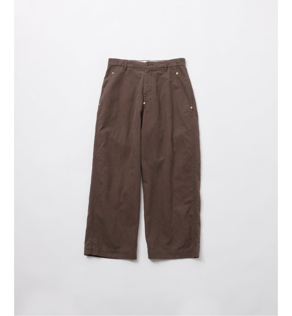 モテ系ファッションメンズ|【ジャーナルスタンダード/JOURNAL STANDARD】 《予約》【FOLL / フォル】cotton linen duck wardrobe chino