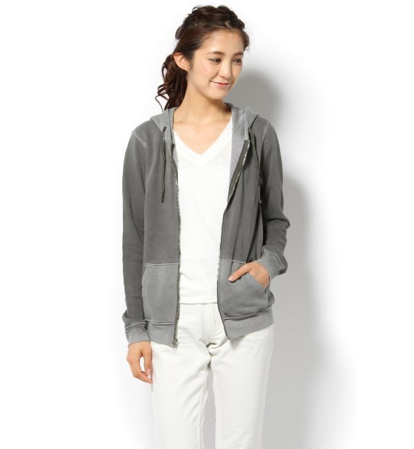 WOMENS ZIP HOODIEp[J