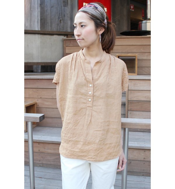 リネンシャンブレー スキッパーSH 2