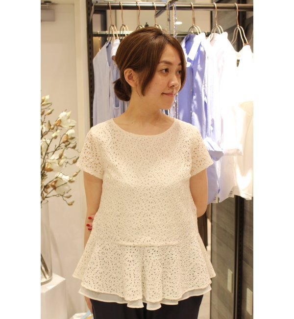 シェリルレースペプラムBL