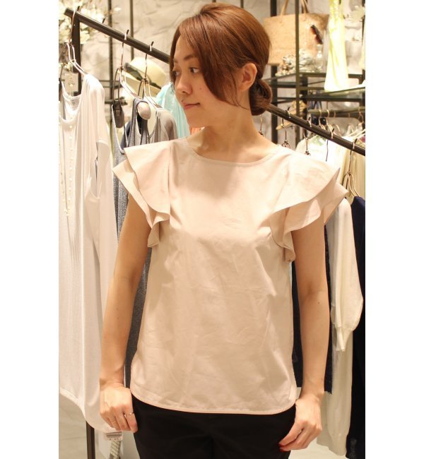 サイロシリコンソデWフリルBL