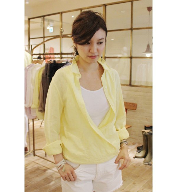 リネンシャンブレー カシュクールSH1