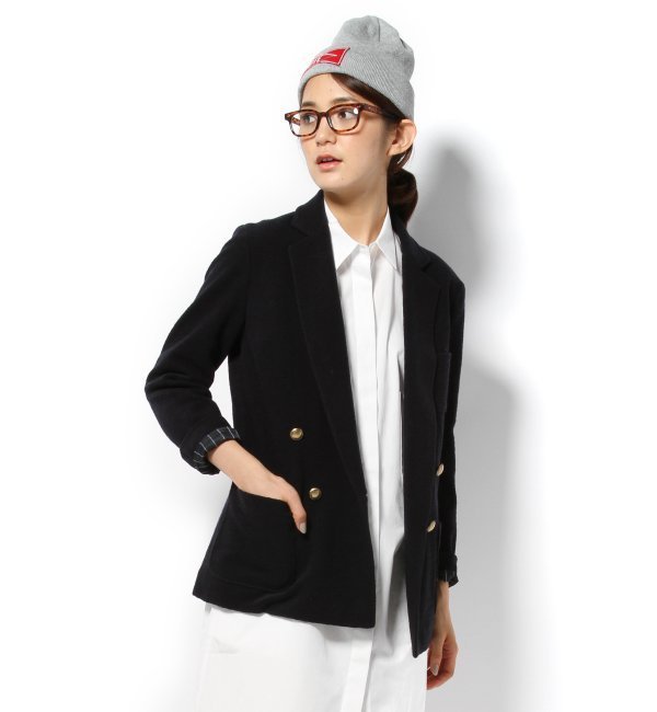 【LOOKBOOK7月掲載】パールニット ジャケット