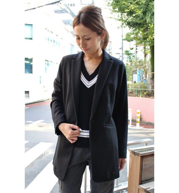 アッシュクWOOL ロングJK