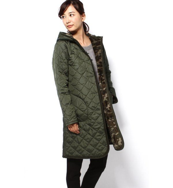 LAVENHAM フードロングコート