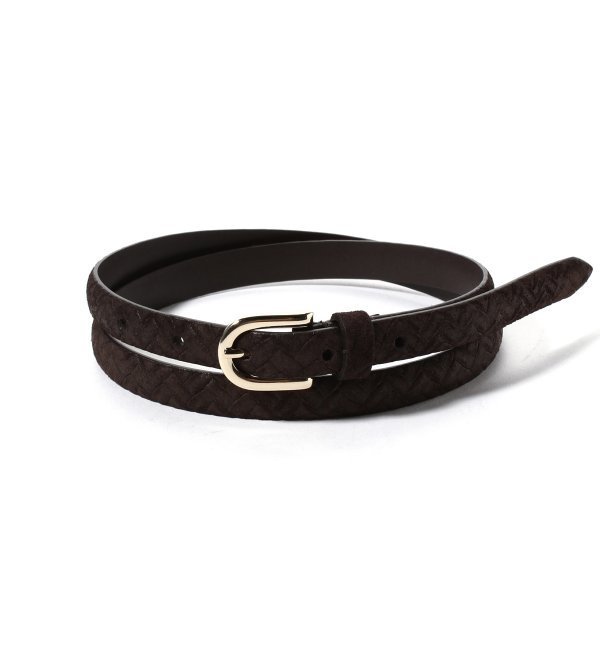 □【10/7売りVERY掲載】ANDERSONS カタオシスエードベルト