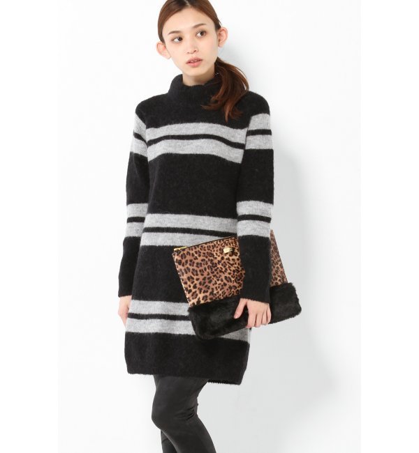 MADSNORGAAD BUTTERKNITボーダーニットOP