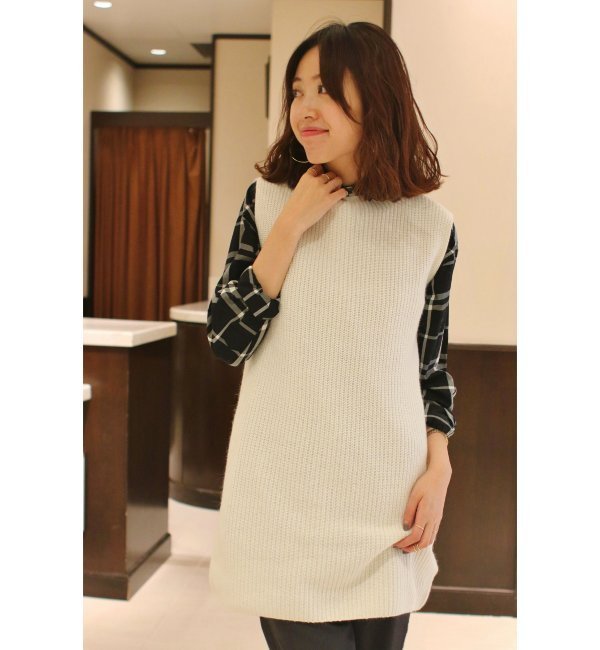 【LOOKBOOK10月掲載】FOUR MIX7G カタアゼチュニック
