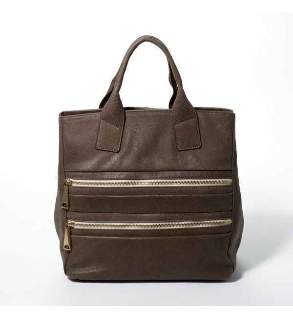 DELCONTE フロントZIP2wayBag