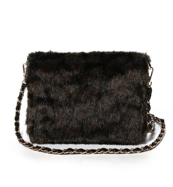 Fファーリバーシブルミニショルダー