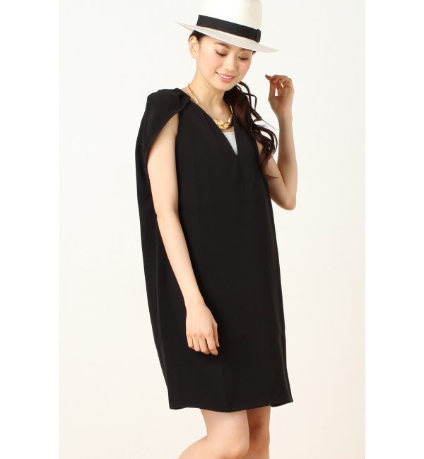 IDANOケープショルダーDress