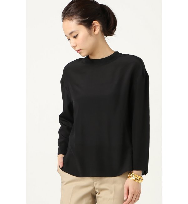 【スピック アンド スパン/Spick ＆ Span】 ウォッシャブルシルク プルオーバー [送料無料]