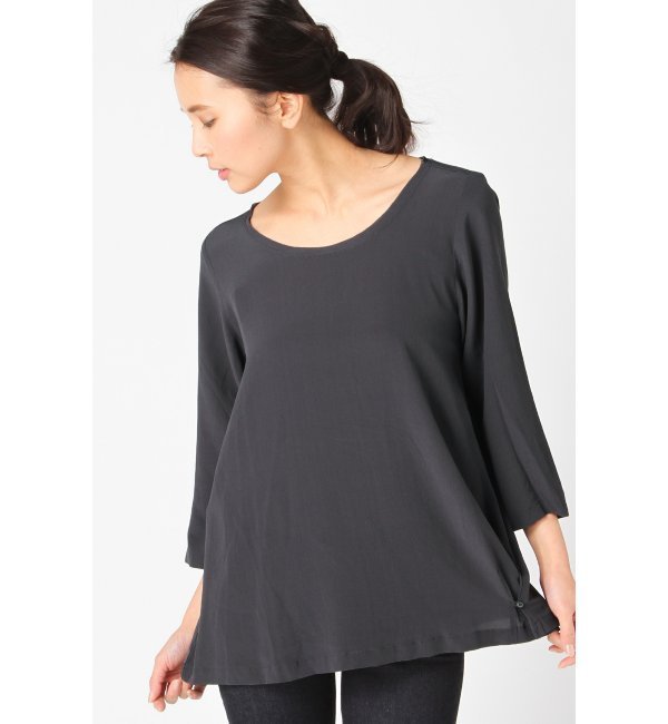 HUMANOID ノーカラーブラウス