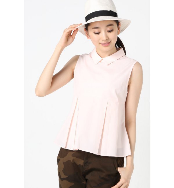 jean genie & hungry freaks daddy タイプライター ノースリーブ ブラウス