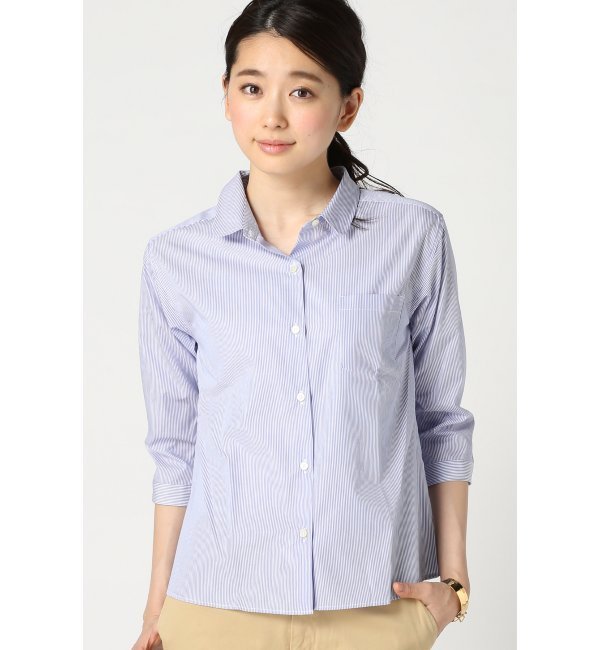 【スピック アンド スパン/Spick ＆ Span】 MAZZONIロンストワイドシャツ [送料無料]