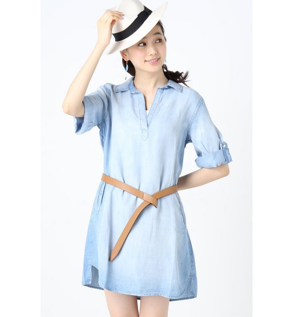 bella dahl A-LINE SHIRTDRESS