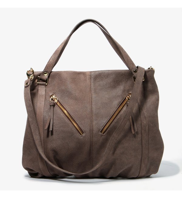 Pietro Alessandro フロントZIPショルダーBAG