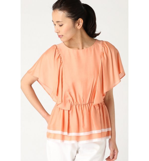 【スピック アンド スパン/Spick ＆ Span】 フリル ブラウス [送料無料]