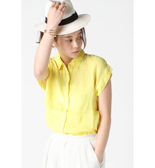 120%Lino NEW N/S SHムジ