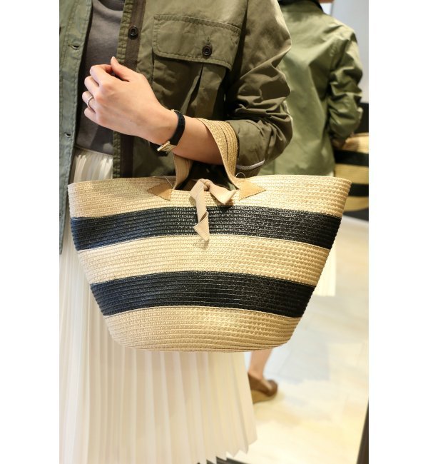 BERTINI ボーダーカゴ