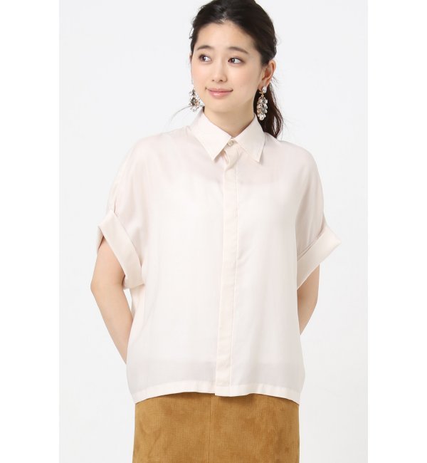 【スピック アンド スパン/Spick ＆ Span】 【Ujoh】別注 スクエアシャツ [送料無料]
