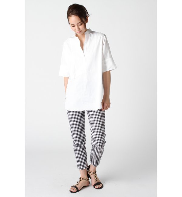 【スピック アンド スパン/Spick ＆ Span】 80/2ブロード タキシードフロント シャツ [送料無料]