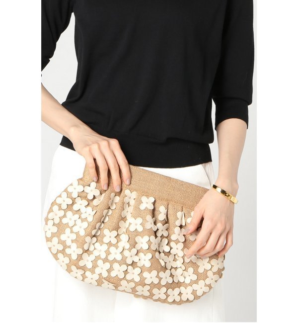 MOYNA flowerクラッチBAG