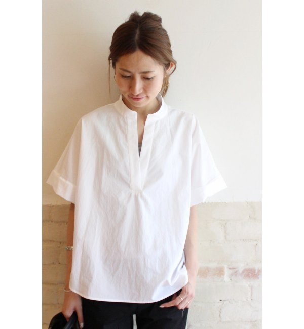 タイプライター ワッシャーブラウス