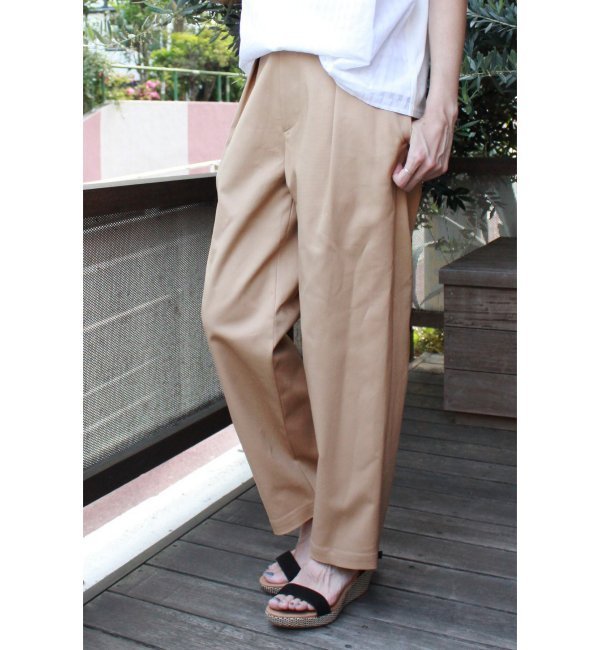 C/リヨセル タックパンツ
