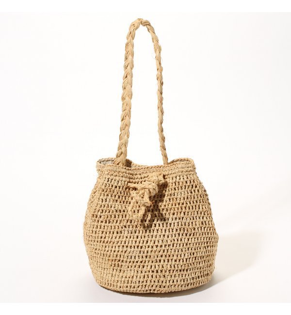 HAT ATTACK ラフィアミニBag