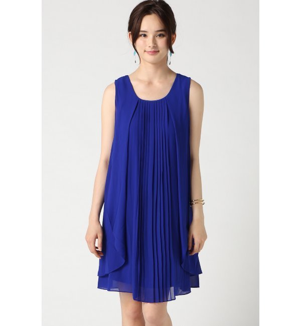 YA フロントプリーツDRESS