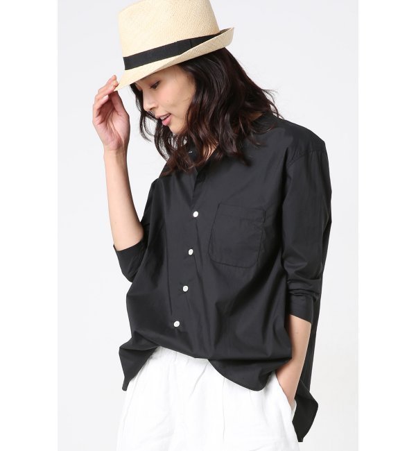 ENensorcivet RIB COLLAR SHIRT