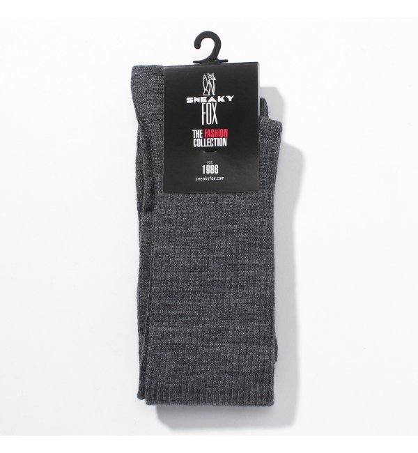 【スピック アンド スパン/Spick ＆ Span】 SNEAKYFOX リブハイSOX [3000円(税込)以上で送料無料]