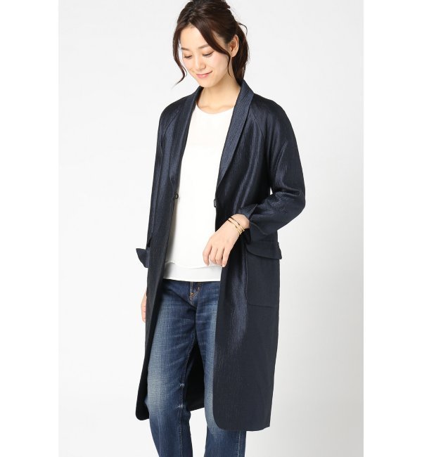 【スピック アンド スパン/Spick ＆ Span】 ボックス コクーンコート [送料無料]