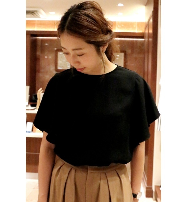 【スピック アンド スパン/Spick ＆ Span】 E/ダブルクロス ソデフリル [送料無料]