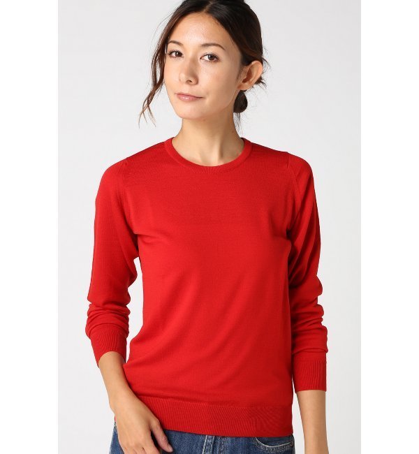 【スピック アンド スパン/Spick ＆ Span】 John Smedleyクルーネック [送料無料]