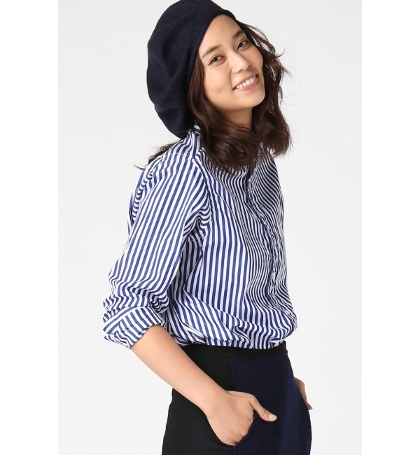 【スピック アンド スパン/Spick ＆ Span】 INDIVIDUALIZED SHIRTS バンドカラーSH [送料無料]