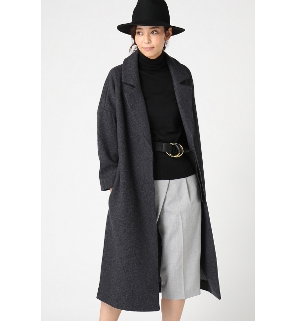 【スピック アンド スパン/Spick ＆ Span】 【ACHRO】ダブルフェイスドロップショルダー [送料無料]