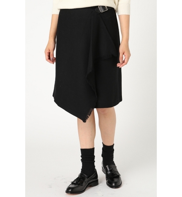 【スピック アンド スパン/Spick ＆ Span】 ONEILOFDUBLIN バイヤスラップスカート [送料無料]