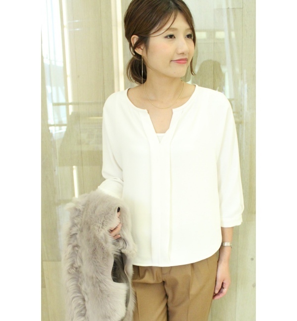 【スピック アンド スパン/Spick ＆ Span】 ドルマン スキッパーブラウス◆ [送料無料]