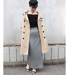 【スピック＆スパン/Spick ＆ Span】 【Room no.8】ビックスリーブトレンチコート◆ [送料無料]