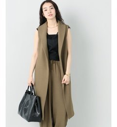 【スピック＆スパン/Spick ＆ Span】 トリアセボンディング ロングコート [送料無料]