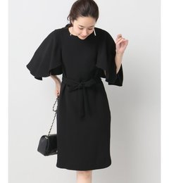 【スピック＆スパン/Spick ＆ Span】 【Room no.8】ドレープスリーブドレス [送料無料]