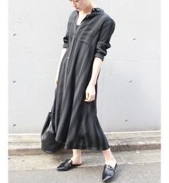 【スピック＆スパン/Spick ＆ Span】 ≪予約≫ロングフレアーシャツワンピース◆ [送料無料]