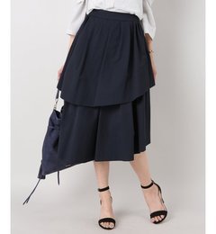 【スピック＆スパン/Spick ＆ Span】 【ELIN】 コットンブレンドティアードスカート [送料無料]