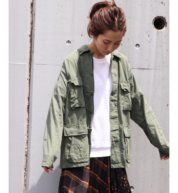 ミリタリージャケットのおすすめ コーデ19春夏 Dorris