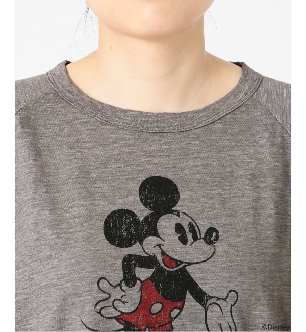 専門店では 新品 白 ヴィンテージラグランT MICKEY FRAMeWORK - Tシャツ/カットソー(七分/長袖) -  www.qiraatafrican.com